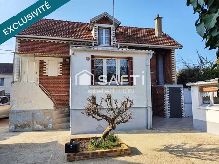 vente maison 5 pièces 56 m² à fitz-james (60600)  128 000 €
