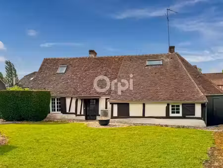 vente maison 5 pièces 94.4 m² à la vieille-lyre (27330)  166 000 €