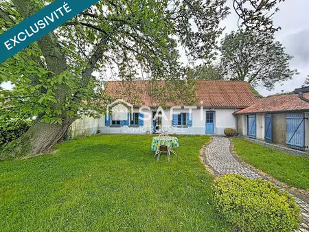 vente maison 4 pièces 81 m² à wailly-beaucamp (62170)  199 500 €