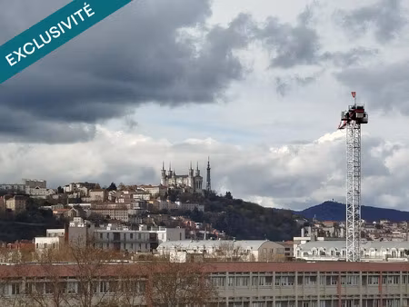 vente appartement 1 pièce 25 m² lyon 7 (69007)