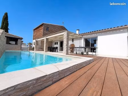magnifique villa + studio indépendant - la rèche