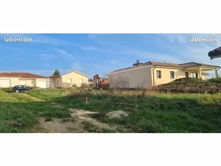 terrain crottet - 510m2 - plat et viabilisé