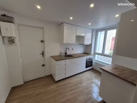 appartement meublé 34 m² – chevreuse centre – rdc
