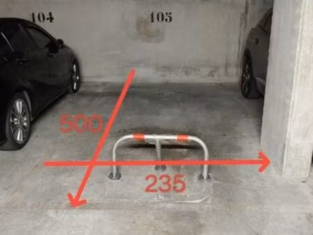 grand parking sécurisé en s/s– vitry-sur-seine – 12 m²