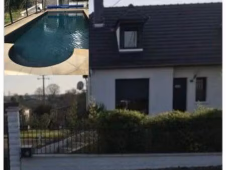 à louer grande maison 1 40 m² avec piscine à voillecomte