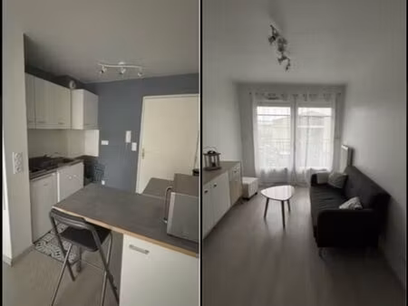 appartement 2 pièces 30m² meublé