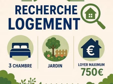 recherche logement pour un retour dans la région