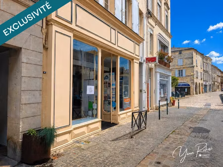 vente commerce 4 pièces 84 m² saint-jean-d’angély (17400)