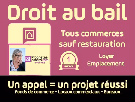 73100 aix les bains - local commercial -73100 (non pietons)-vide a exploiter