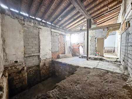 échoppe à rénover - quartier nansouty cadastré en deux lots