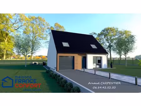 vente maison neuve 5 pièces 95 m² à wancourt (62128)  263 684 €