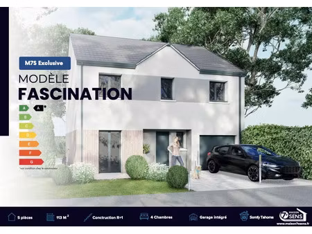 vente maison neuve 5 pièces 113 m² à pamfou (77830)  293 546 €
