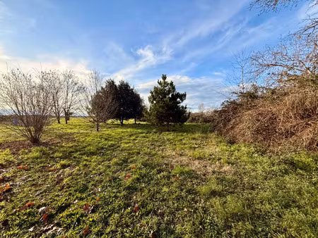 vente terrain 900 m² bosset (24130)
