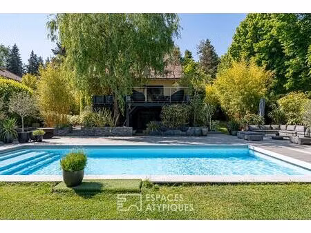 magnifique maison avec piscine et vue exceptionnelle à dampierre-en-yvelines