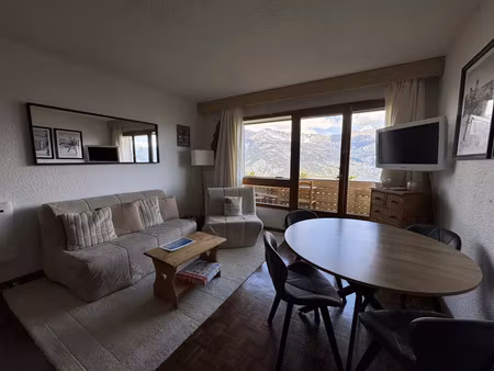 vente appartement 1 pièces 27m2 pra-loup 04400 - 89900 € - surface privée