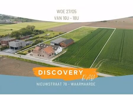 huis te koop in waarmaarde met 3 slaapkamers