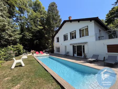 maison avec piscine et cadre bucolique - tassin - limite cha