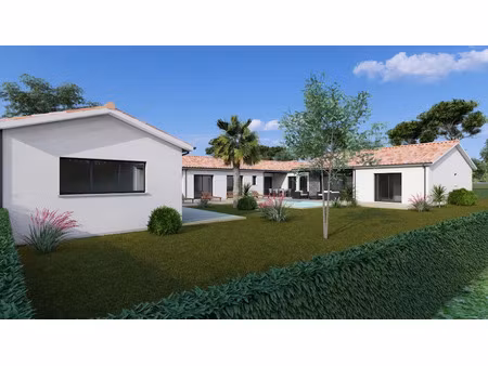 vente maison neuve 6 pièces 195 m² à clam (17500)  450 000 €
