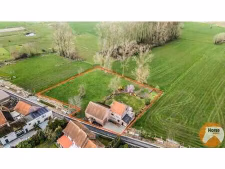 gooik - woning met schuur en weide op adembenemende locatie