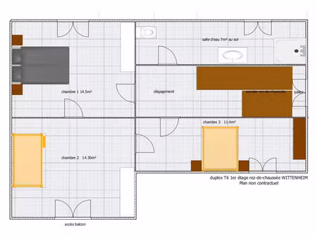 vente maison 9 pièces 200 m² wittenheim (68270)