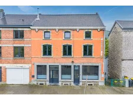 rez commercial et duplex avec jardin - hamoir centre