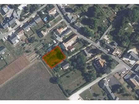 terrain constructible à vendre