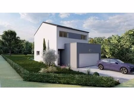 terrain avec maison neuve à vendre