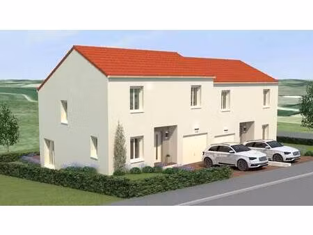 terrain avec maison neuve à vendre