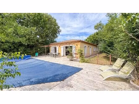 maison individuelle t5 de 155m² - plain pied - piscine - 83640 saint zacharie