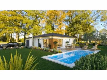 terrain avec maison neuve à vendre