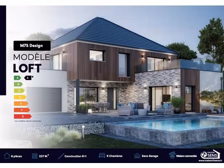 vente maison neuve 6 pièces 228 m² à echarcon (91540)  691 861 €