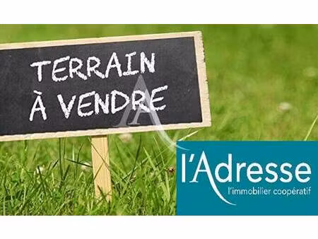 terrain constructible viabilisé à vendre