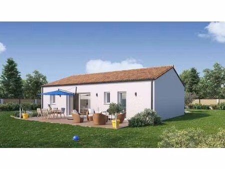 terrain avec maison neuve à vendre