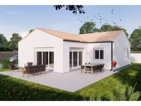 terrain avec maison neuve à vendre