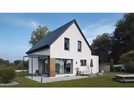 terrain avec maison neuve à vendre