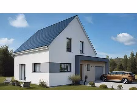 terrain avec maison neuve à vendre