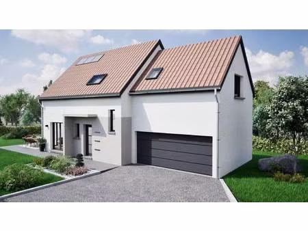 terrain avec maison neuve à vendre