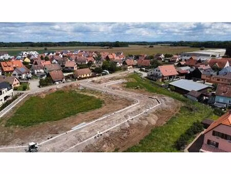 terrain constructible viabilisé à vendre