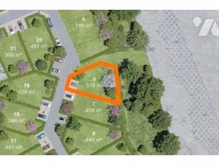 terrain constructible viabilisé à vendre