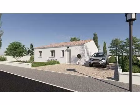 terrain avec maison neuve à vendre