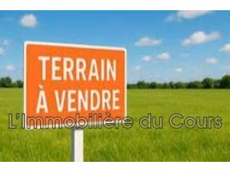 terrain à vendre