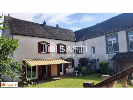 vente maison 8 pièces 200 m² saint-aubin-sur-yonne (89300)