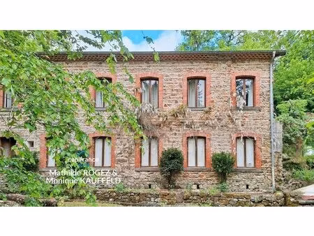 ancien moulin plein de charme + gîte + grand terrain - tours-sur-meymont