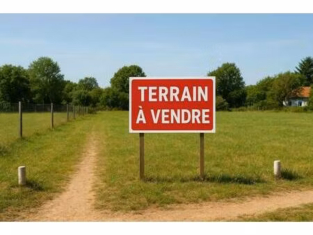 terrain constructible à vendre