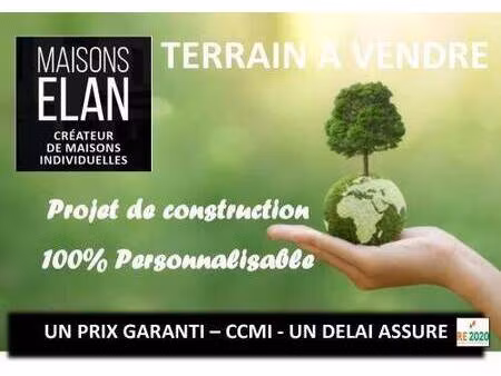 terrain constructible à vendre