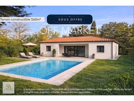 terrain constructible à vendre - neuf