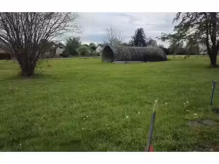 terrain constructible viabilisé à vendre