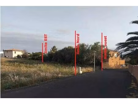 terrain constructible à vendre