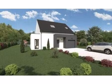 terrain avec maison neuve à vendre