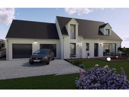 terrain avec maison neuve à vendre